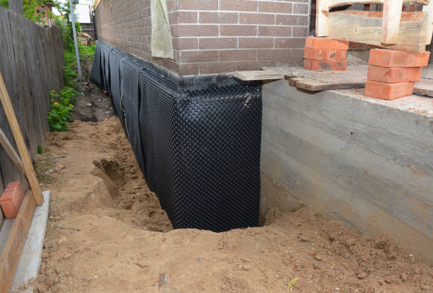 SJ Waterproofing Pros technician performing targeted Waterproofing assessment in Morristown, NJ